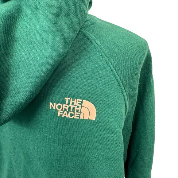The North Face Half Dome Hoodie Hooded Sweatshirt 721435 Womens Size Large Green - Picture 5 of 8